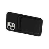 iPhone 13 Pro Max Skal Korthållare Svart