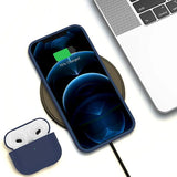 Rvelon iPhone 13 Pro Max Skal Silikon Blå