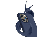 Rvelon iPhone 13 Pro Max Skal Silikon Blå