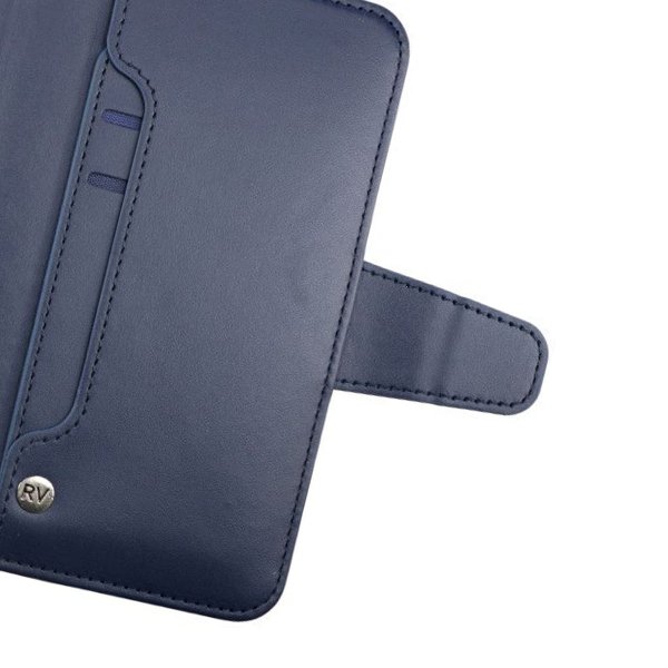 Rvelon iPhone 13 Pro Max Fodral Utfällbart Kortfack Blå