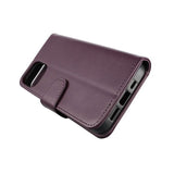 Rvelon iPhone 13 Pro Max Fodral Utfällbart Kortfack Lila