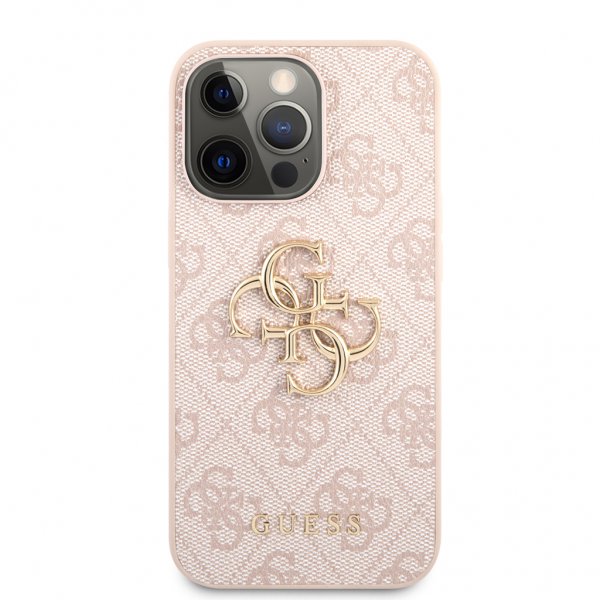 Guess iPhone 13 Pro Max Skal Big Logo Rosa