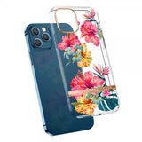iPhone 13 Pro Max Skal Blommönster Rosa
