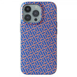 Richmond & Finch iPhone 13 Pro Max Skal Blue Apricot RF Logo