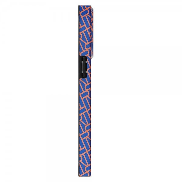 Richmond & Finch iPhone 13 Pro Max Skal Blue Apricot RF Logo