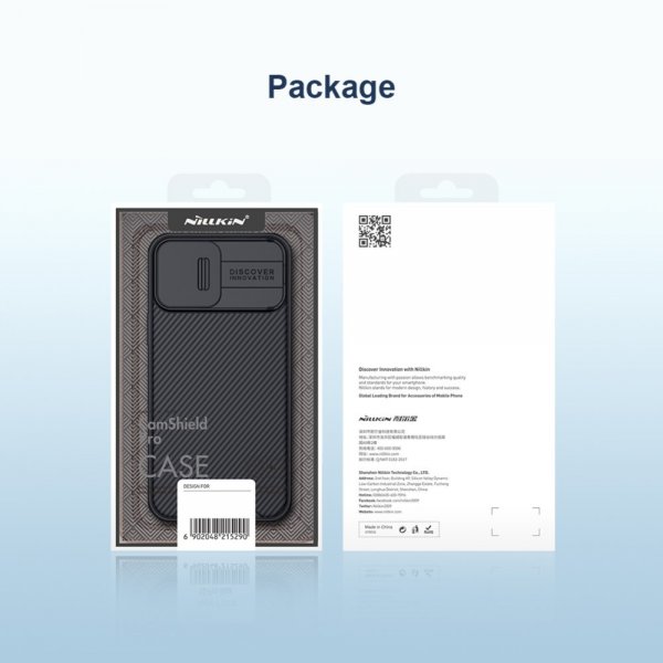 Nillkin iPhone 13 Pro Max Skal CamShield Pro Svart