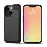 iPhone 13 Pro Max Skal Card Slide Svart