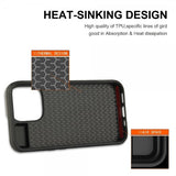 iPhone 13 Pro Max Skal Card Slide Svart