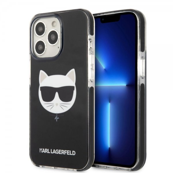 Karl Lagerfeld iPhone 13 Pro Max Skal Choupette Svart