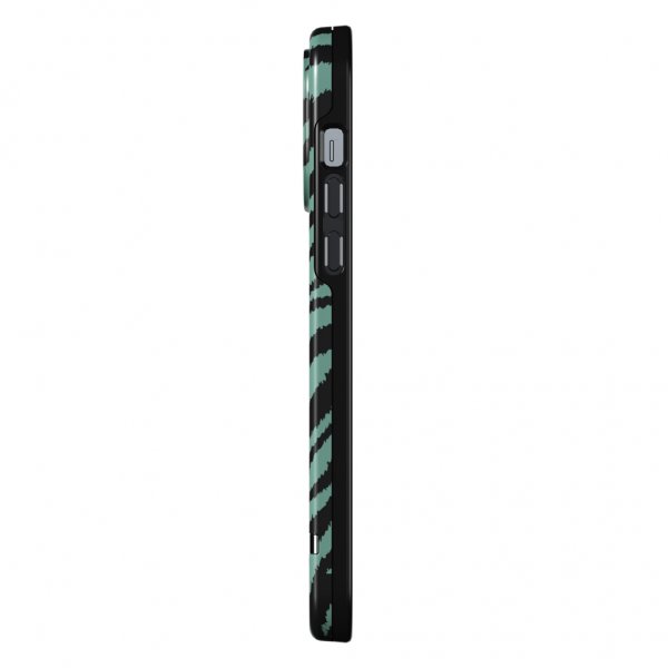 Richmond & Finch iPhone 13 Pro Max Skal Emerald Zebra