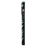 Richmond & Finch iPhone 13 Pro Max Skal Emerald Zebra