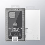 Nillkin iPhone 13 Pro Max Skal Frosted Shield Logo Cutout Svart