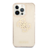 Guess iPhone 13 Pro Max Skal Full Glitter Guld