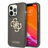 Guess iPhone 13 Pro Max Skal Full Glitter Svart