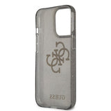 Guess iPhone 13 Pro Max Skal Full Glitter Svart