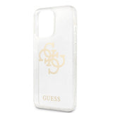 Guess iPhone 13 Pro Max Skal Full Glitter Transparent