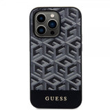 Guess iPhone 13 Pro Max Skal G Cube MagSafe Svart