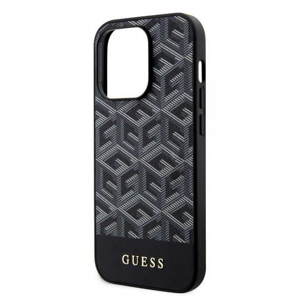 Guess iPhone 13 Pro Max Skal G Cube MagSafe Svart