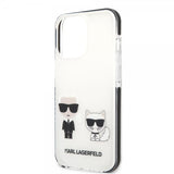 Karl Lagerfeld iPhone 13 Pro Max Skal Karl & Choupette Vit