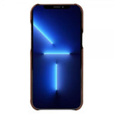 Krusell iPhone 13 Pro Max Skal Leather CardCover Cognac Brown