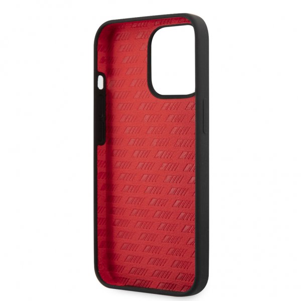 AMG iPhone 13 Pro Max Skal Liquid Silicone Two Tone Svart