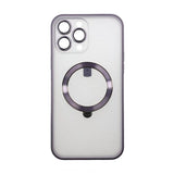 Rvelon iPhone 13 Pro Max Skal Roterbart MagSafe Stativ Lila