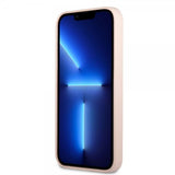 Guess iPhone 13 Pro Max Skal Metal Triangle Rosa