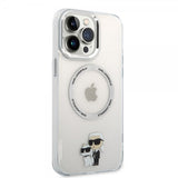 Karl Lagerfeld iPhone 13 Pro Max Skal NFT MagSafe Transparent