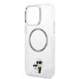 Karl Lagerfeld iPhone 13 Pro Max Skal NFT MagSafe Transparent