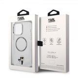 Karl Lagerfeld iPhone 13 Pro Max Skal NFT MagSafe Transparent