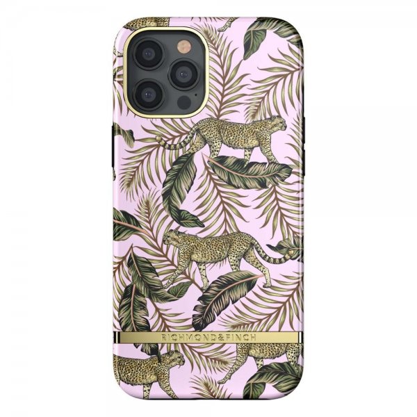 Richmond & Finch iPhone 13 Pro Max Skal Pink Jungle