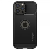 Spigen iPhone 13 Pro Max Skal Rugged Armor Matte Black