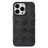 iPhone 13 Pro Max Skal Rutmönster Svart