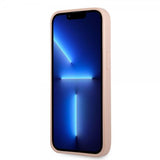 Guess iPhone 13 Pro Max Skal Saffiano Double Cardslot Rosa