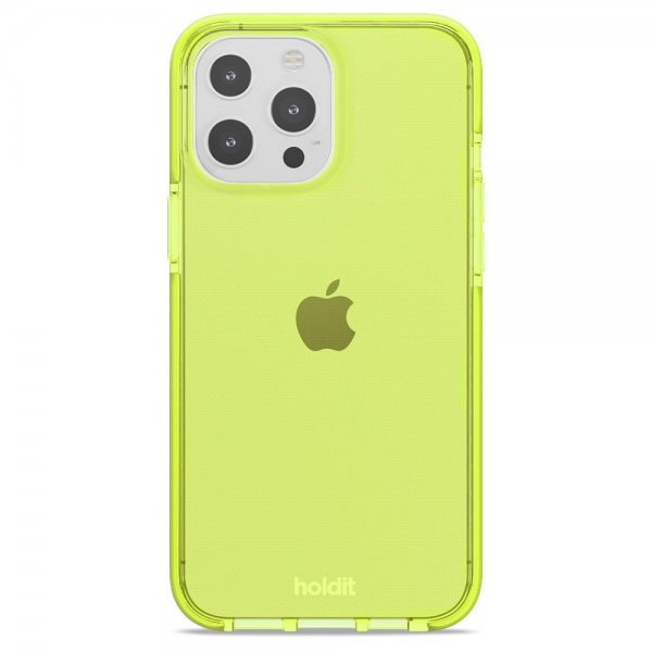 holdit iPhone 13 Pro Max Skal Seethru Acid Green