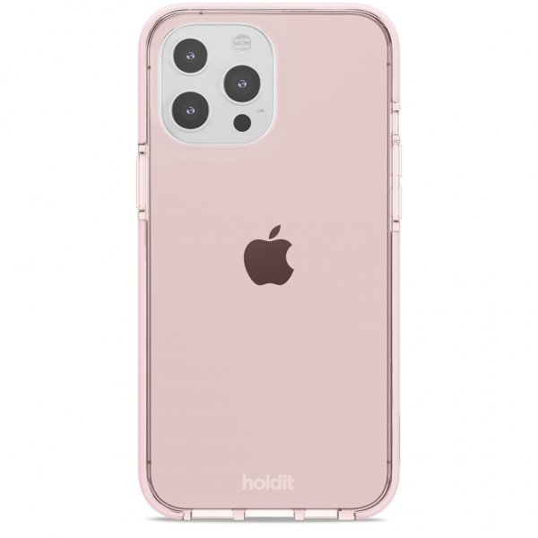 holdit iPhone 13 Pro Max Skal Seethru Blush Pink