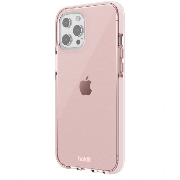 holdit iPhone 13 Pro Max Skal Seethru Blush Pink