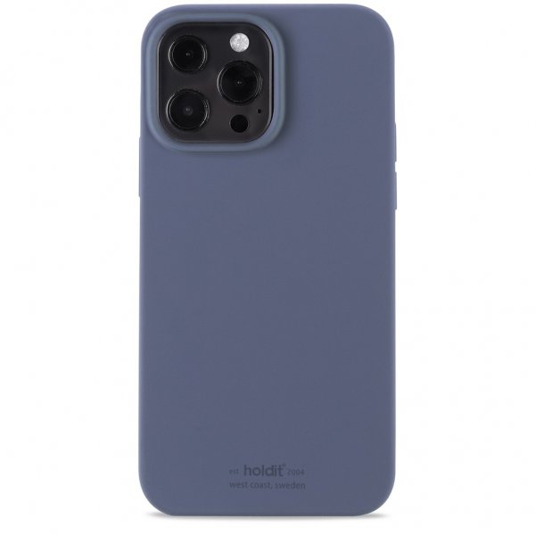 holdit iPhone 13 Pro Skal Silikon Pacific Blue