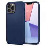 Spigen iPhone 13 Pro Max Skal Silicone Fit Navy Blue