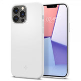 Spigen iPhone 13 Pro Max Skal Silicone Fit Vit