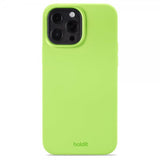 Holdit iPhone 13 Pro Max Skal Silikon Acid Green
