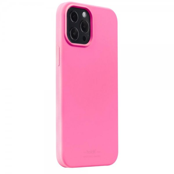 holdit iPhone 13 Pro Max Skal Silikon Bright Pink