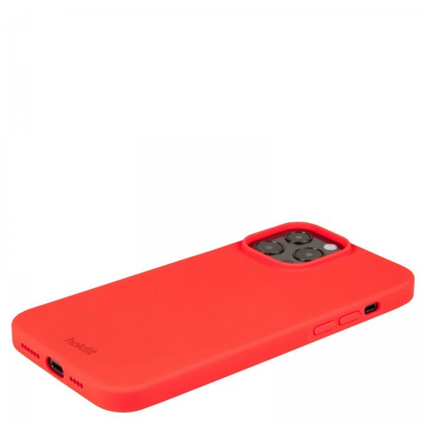 holdit iPhone 13 Pro Max Skal Silikon Chili Red