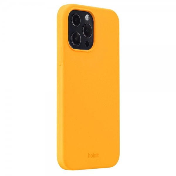 holdit iPhone 13 Pro Max Skal Silikon Orange Juice