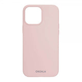 Onsala iPhone 13 Pro Max Skal Silikon Sand Pink