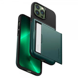 Spigen iPhone 13 Pro Max Skal Slim Armor CS Midnight Green