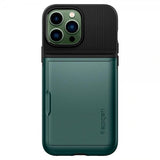 Spigen iPhone 13 Pro Max Skal Slim Armor CS Midnight Green