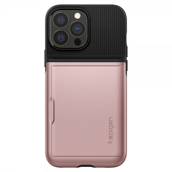 Spigen iPhone 13 Pro Max Skal Slim Armor CS Roseguld
