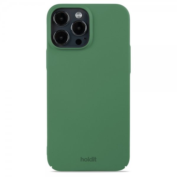 holdit iPhone 13 Pro Max Skal Slim Case Forest Green
