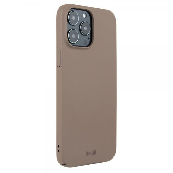 holdit iPhone 13 Pro Max Skal Slim Case Mocha Brown